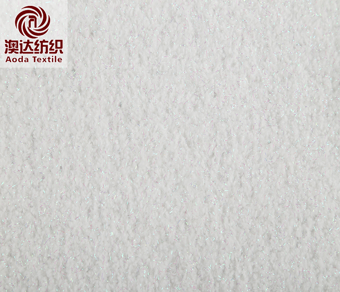 Sequins Half Side Napped Yarn